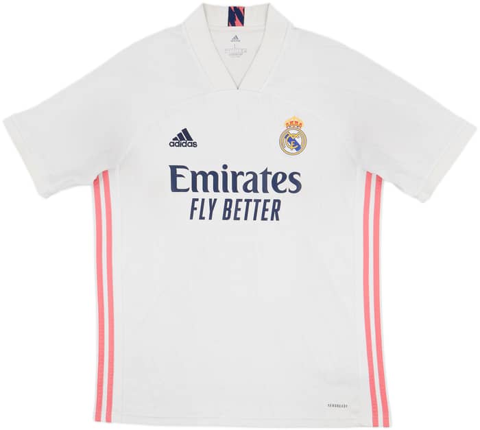 2020-21 Real Madrid Home Shirt - 5/10 - (L)