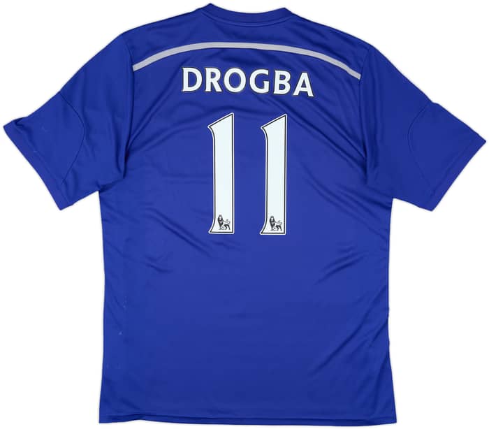2014-15 Chelsea Home Shirt Drogba #11 - 6/10 - (XL)