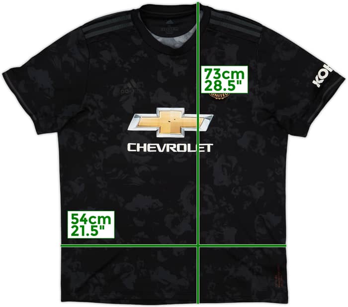 2019-20 Manchester United Third Shirt - 5/10 - (XL)