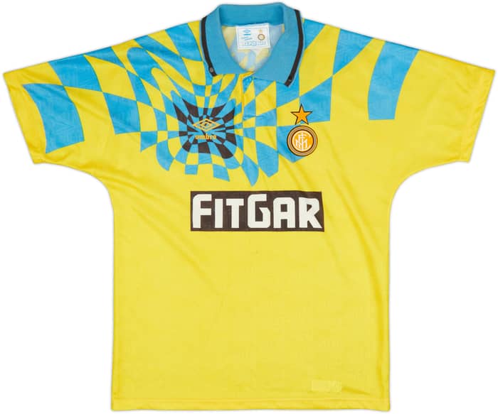 1991-92 Inter Milan Third Shirt - 8/10 - (S)