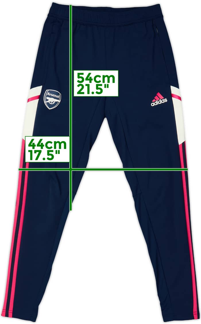 2022-23 Arsenal adidas Track Pants/Bottoms - 9/10 - (S)