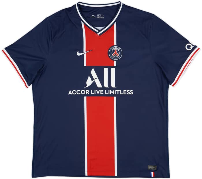 2020-21 Paris Saint-Germain Home Shirt Neymar Jr #10 - 9/10 - (XXL)