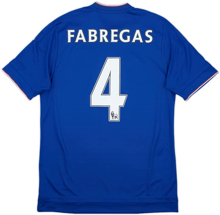 2015-16 Chelsea Home Shirt Fabregas #4 - 7/10 - (M)