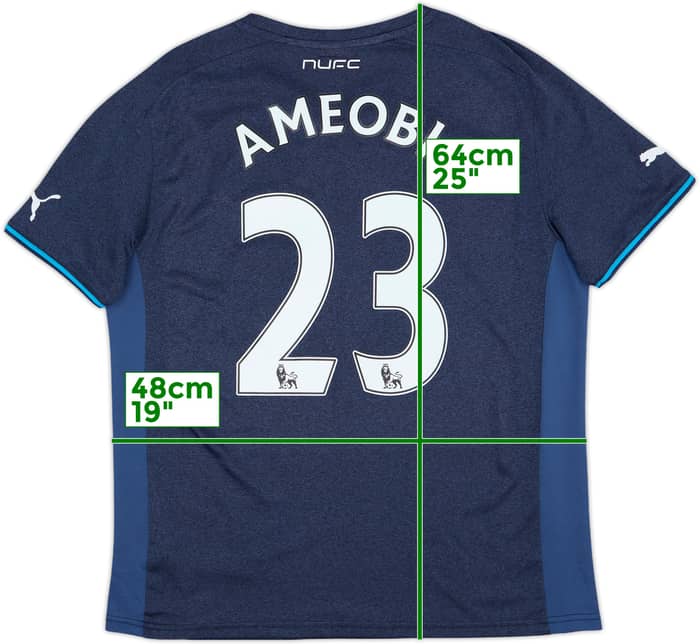 2013-14 Newcastle Away Shirt Ameobi #23 - 10/10 - (M)