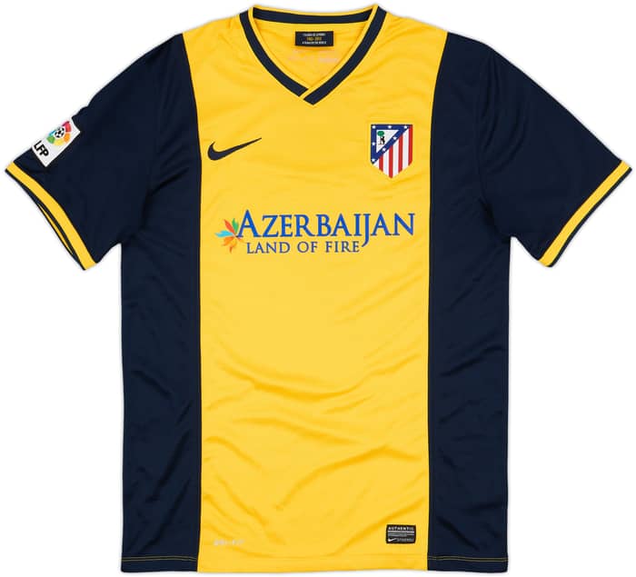 2013-14 Atletico Madrid Away Shirt Koke #6 - 7/10 - (M)