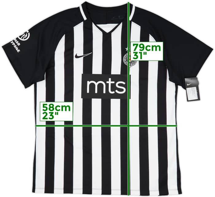 2020-21 FK Partizan Home Shirt (XL)