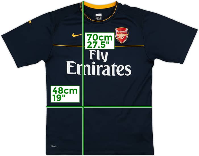 2008-09 Arsenal Nike Training Shirt - 9/10 - (M)