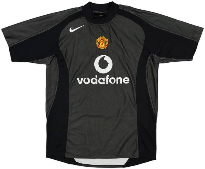 2004-05 Manchester United S/S GK Shirt - 4/10 - (L)