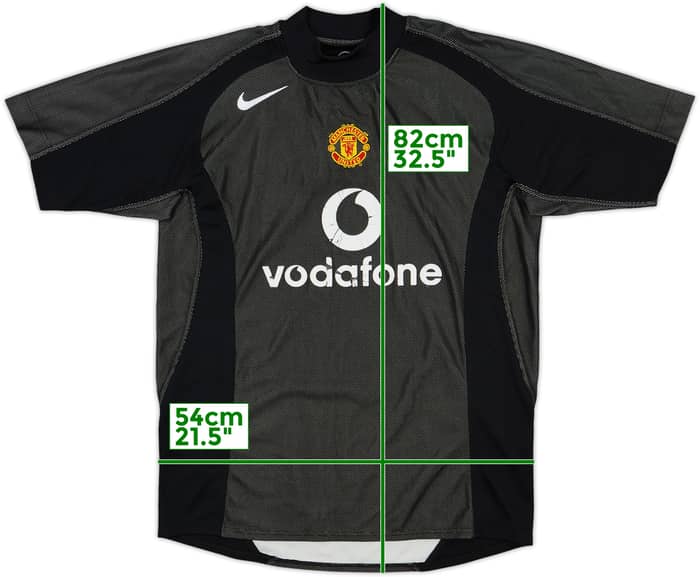 2004-05 Manchester United S/S GK Shirt - 4/10 - (L)