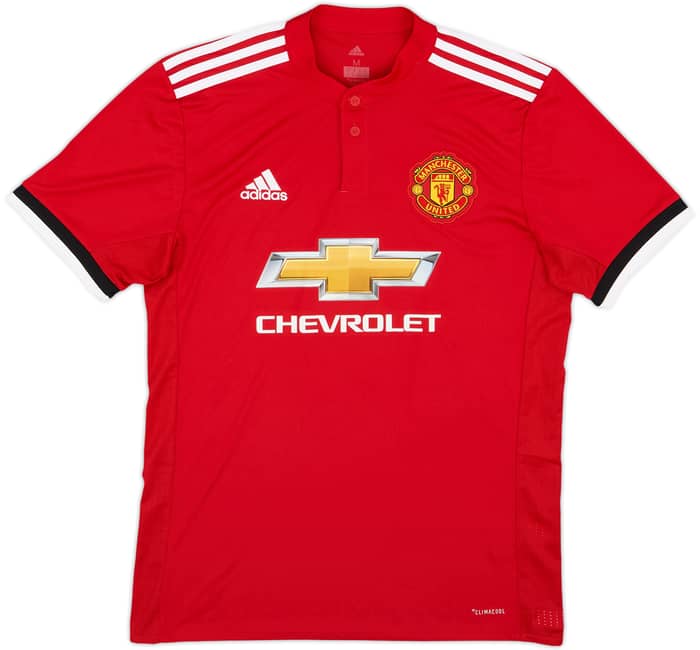 2017-18 Manchester United Home Shirt Pogba #6 - 5/10 - (M)