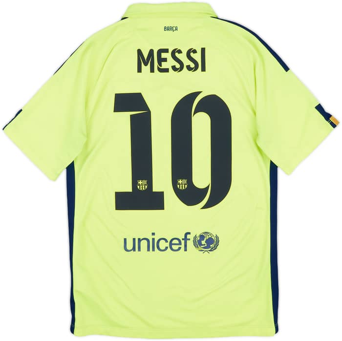 2014-15 Barcelona Third Shirt Messi #10 - 7/10 - (S)