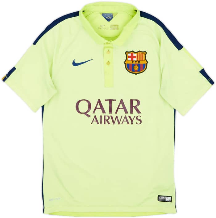 2014-15 Barcelona Third Shirt Messi #10 - 7/10 - (S)