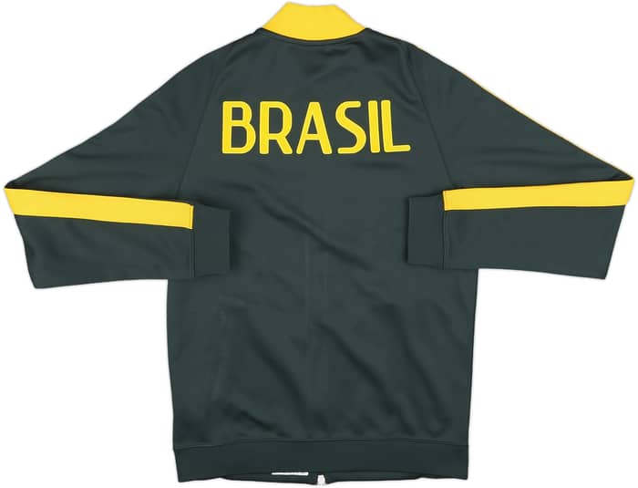 2013-14 Brazil Nike Track Jacket - 7/10 - (S)