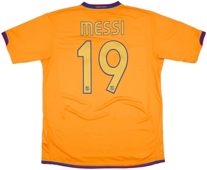 2006-08 Barcelona Away Shirt Messi #19 - 8/10 - (L)