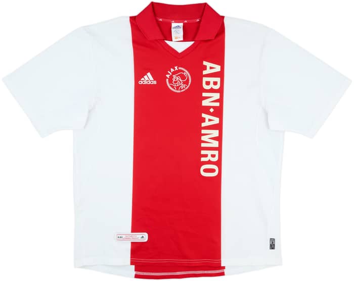 2001-02 Ajax Home Shirt Zlatan #9 - 9/10 - (XL)