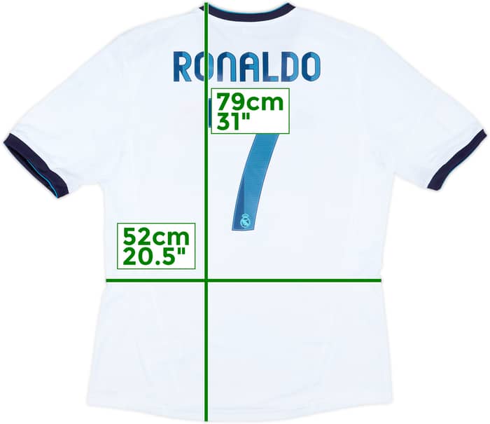 2012-13 Real Madrid Home Shirt Ronaldo #7 - 10/10 - (L)