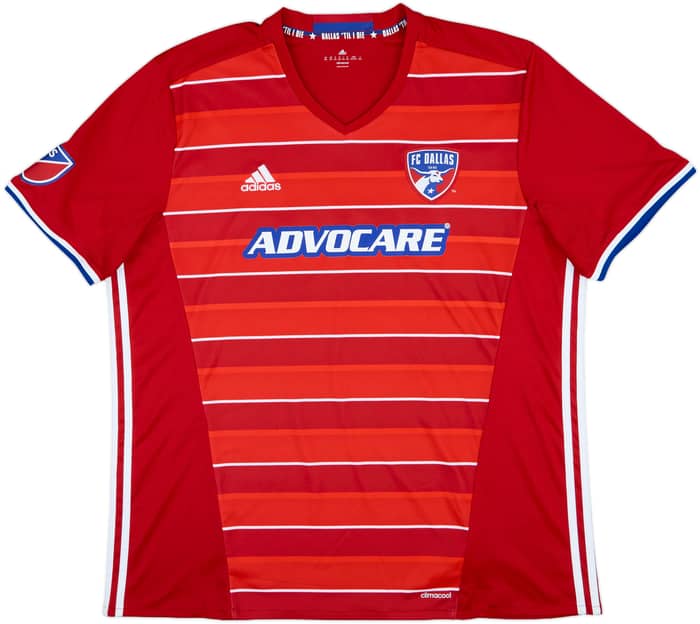 2016 FC Dallas Home Shirt - 9/10 - (XXL)