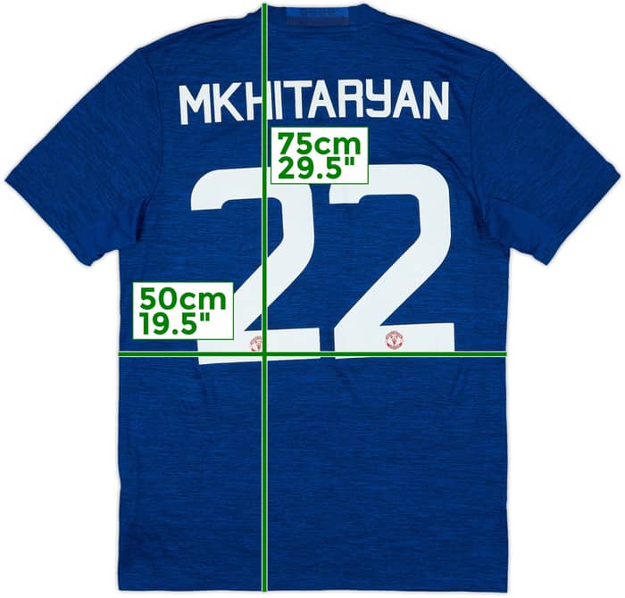 2016-17 Manchester United Away Shirt Mkhitaryan #22 (M)