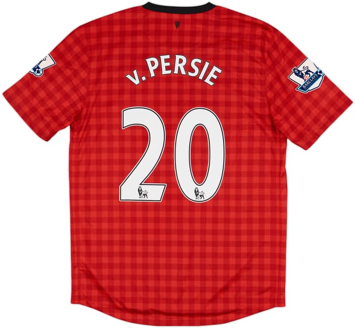2012-13 Manchester United Home Shirt v.Persie #20 - 7/10 - (M)