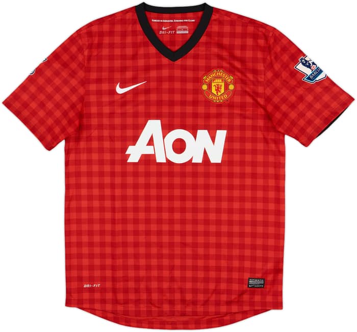 2012-13 Manchester United Home Shirt v.Persie #20 - 7/10 - (M)