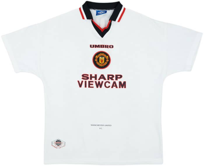 1996-97 Manchester United Away Shirt Keane #16 - 7/10 - (XL)