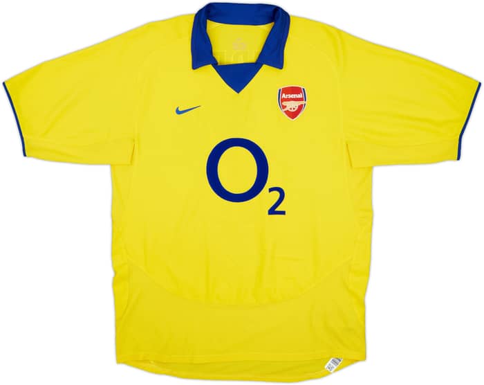 2003-05 Arsenal Away Shirt Pires #7 - 9/10 - (M)