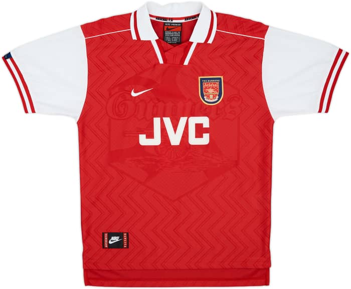 1996-98 Arsenal Home Shirt Adams #6 - 9/10 - (M)