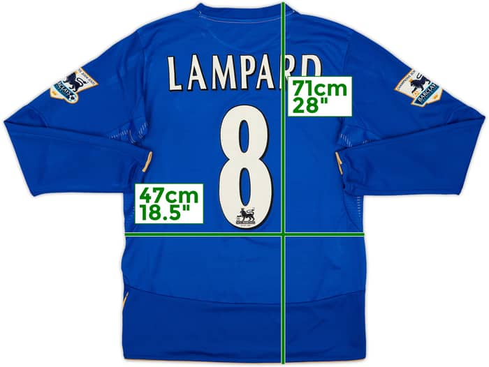 2005-06 Chelsea Centenary Home Shirt Lampard #8 - 8/10 - (S)