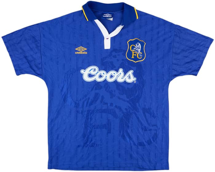 1995-97 Chelsea Home Shirt Gullit #4 - 5/10 - (L)