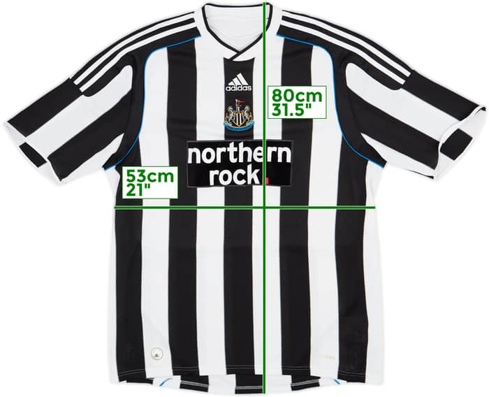 2009-10 Newcastle Home Shirt - 8/10 - (L)