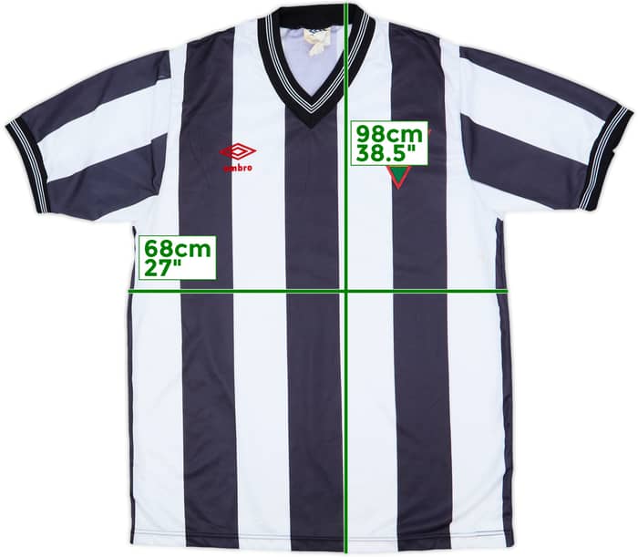 1986-88 Dunfermline Home Shirt - 7/10 - (L)