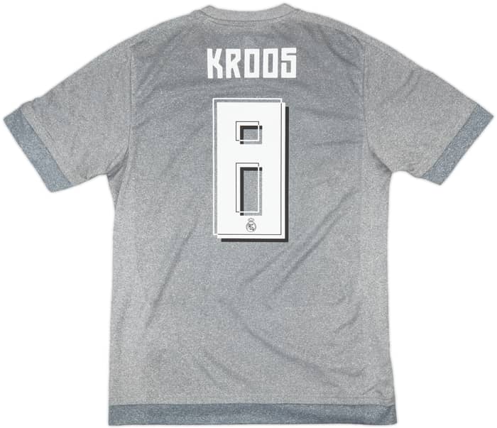 2015-16 Real Madrid Away Shirt Kroos #8 - 7/10 - (M)