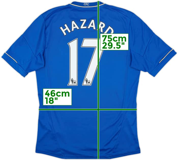 2012-13 Chelsea Home Shirt Hazard #17 - 7/10 - (M)