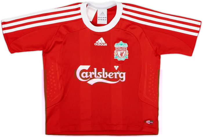 2008-10 Liverpool Home Shirt - 9/10 - (5-6 Years)