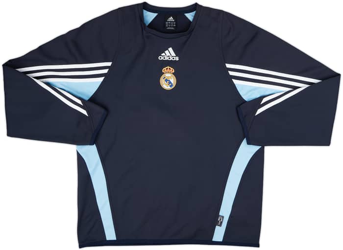 2003-04 Real Madrid adidas Sweat Top - 8/10 - (M)