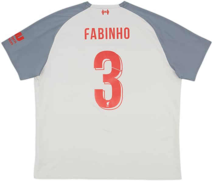 2018-19 Liverpool Third Shirt Fabinho #3 - 6/10 - (XXL)
