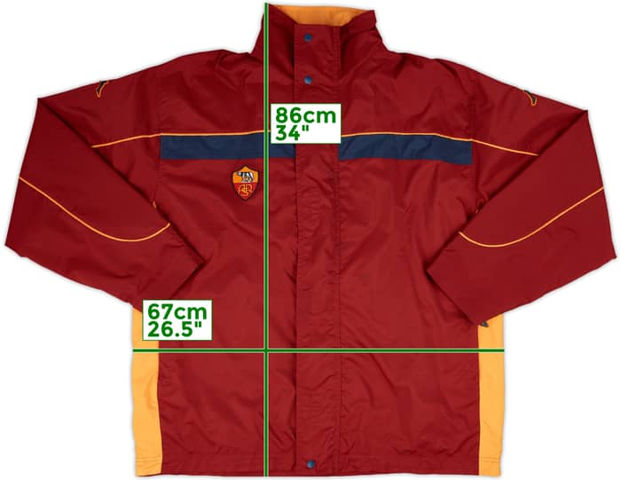 2000-01 Roma Kappa Hooded Rain Jacket - 8/10 - (XL)