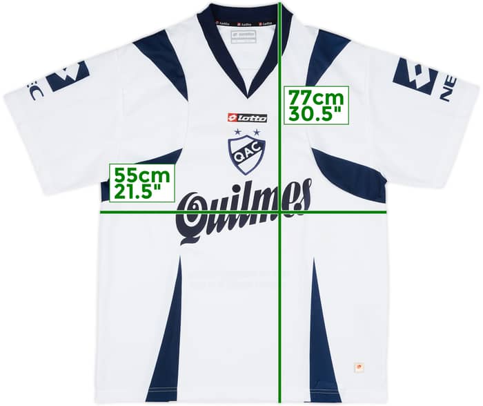 2007-08 Quilmes Home Shirt - 9/10 - (M)