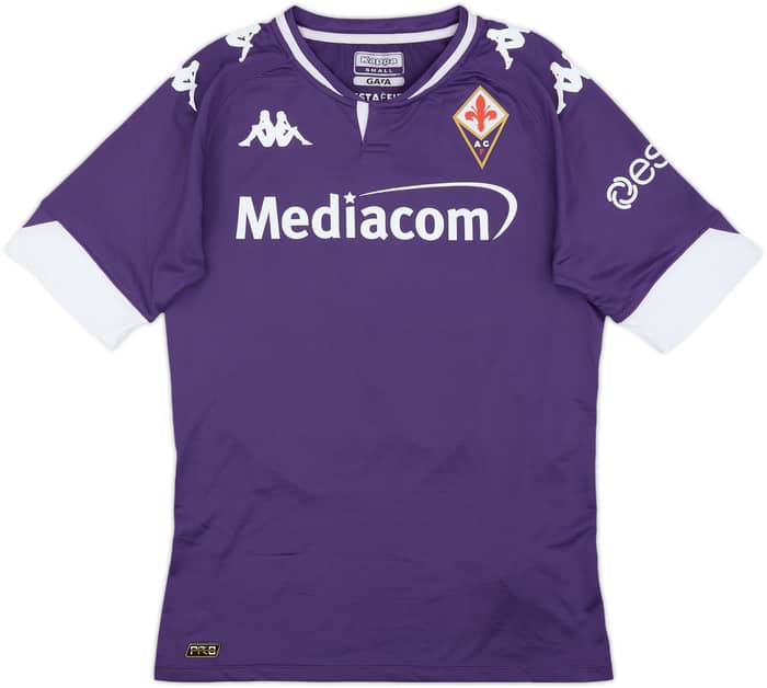 2020-21 Fiorentina Player Issue Home Shirt Ribery #7 - 9/10 - (S)