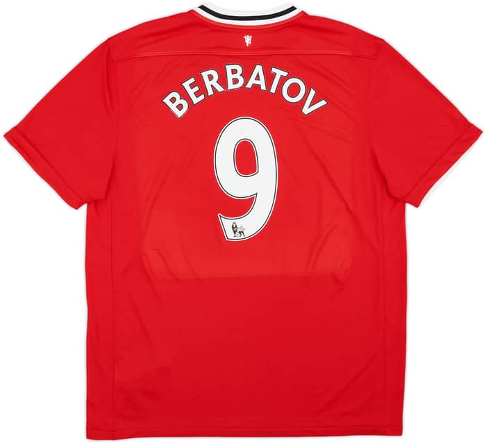2011-12 Manchester United Home Shirt Berbatov #9 - 6/10 - (XL)