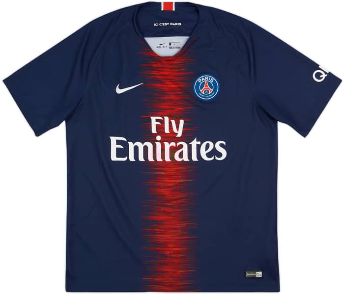 2018-19 Paris Saint-Germain Home Shirt Di Maria #11 - 9/10 - (L)