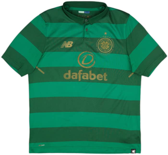 2017-18 Celtic 'Lisbon Lions 50th Anniversary' Away Shirt - 6/10 - (M)
