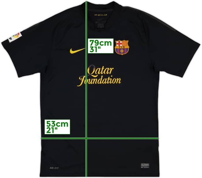 2011-12 Barcelona Away Shirt - 5/10 - (L)