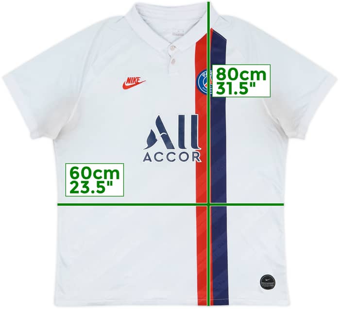2019-20 Paris Saint-Germain Third Shirt - 4/10 - (XL)