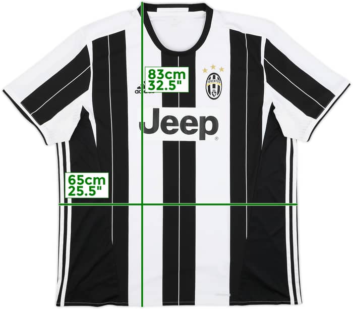 2016-17 Juventus Home Shirt - 7/10 - (XXL)