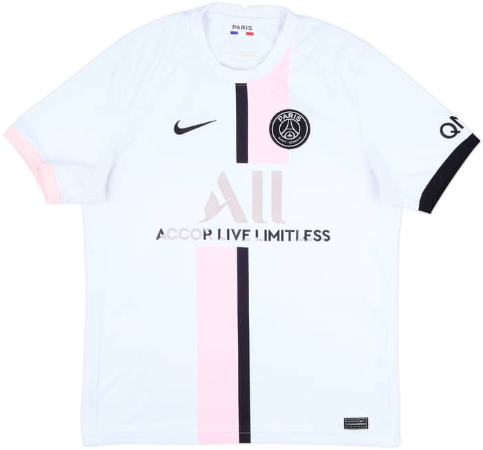 2021-22 Paris Saint-Germain Away Shirt - 4/10 - (L)