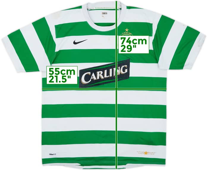 2007-08 Celtic Home Shirt - 4/10 - (L)