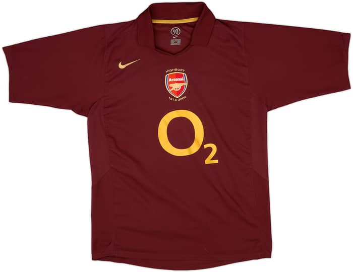 2005-06 Arsenal Home Shirt Henry #14 - 8/10 - (M)