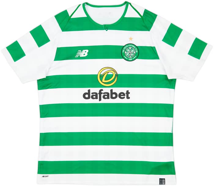 2018-19 Celtic Home Shirt - 4/10 - (L)