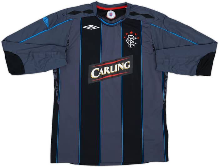 2007-08 Rangers Third L/S Shirt - 8/10 - (L)